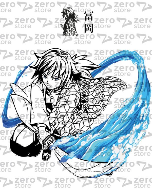 Remera Giyu Tomioka - Kimetsu Collection - Imagen 3